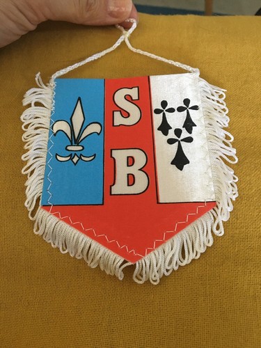 Ancien fanion stade brestois - ancien,