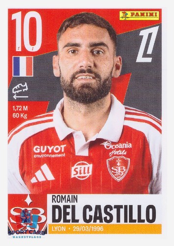 Panini foot 2026 romain del - 2026,